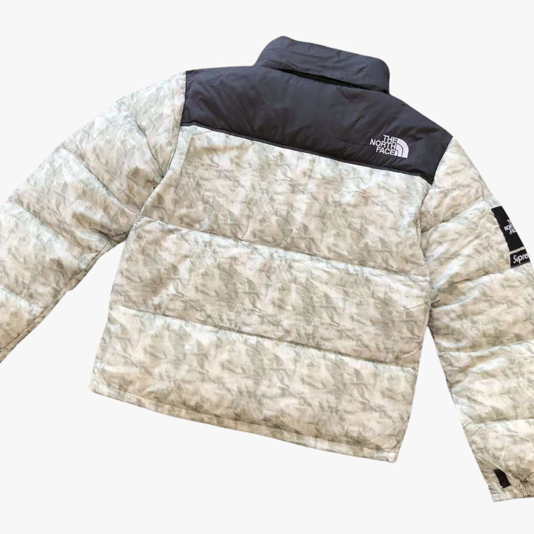 TNF x SPRM White Puffer Jacket