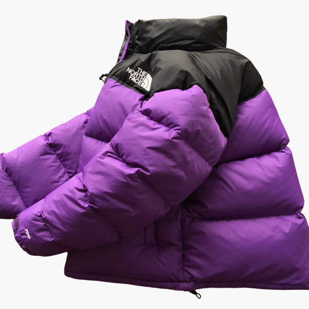 Classic Purple 700 Puffer Jacket With Detachable Hood