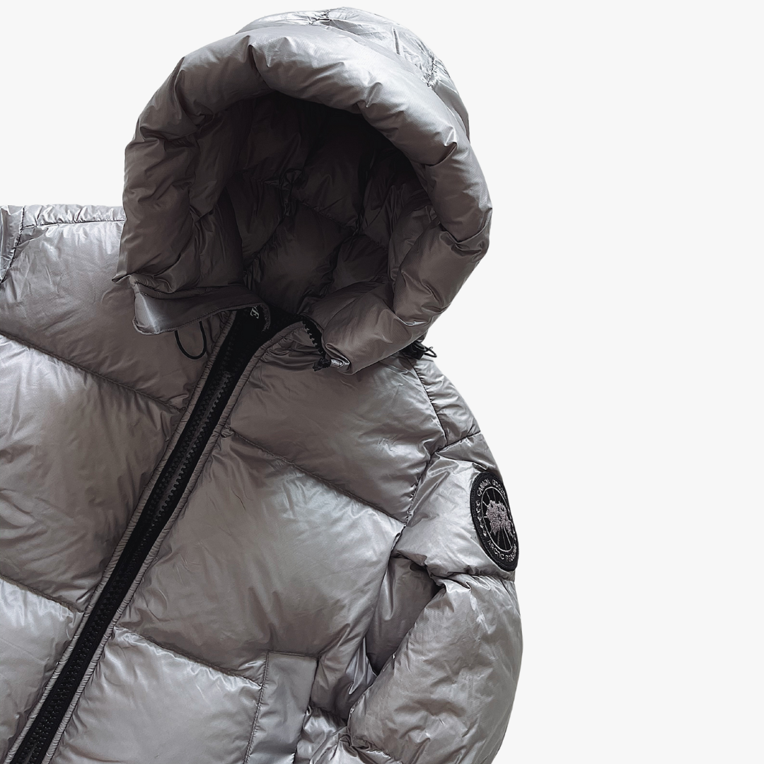 Grey/ Black Label Crofton 2252M Hooded Puffer Jacket