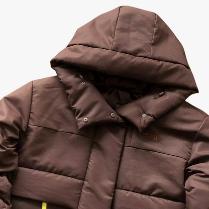 Brown 700 Women's Hooded Puffer Jacket