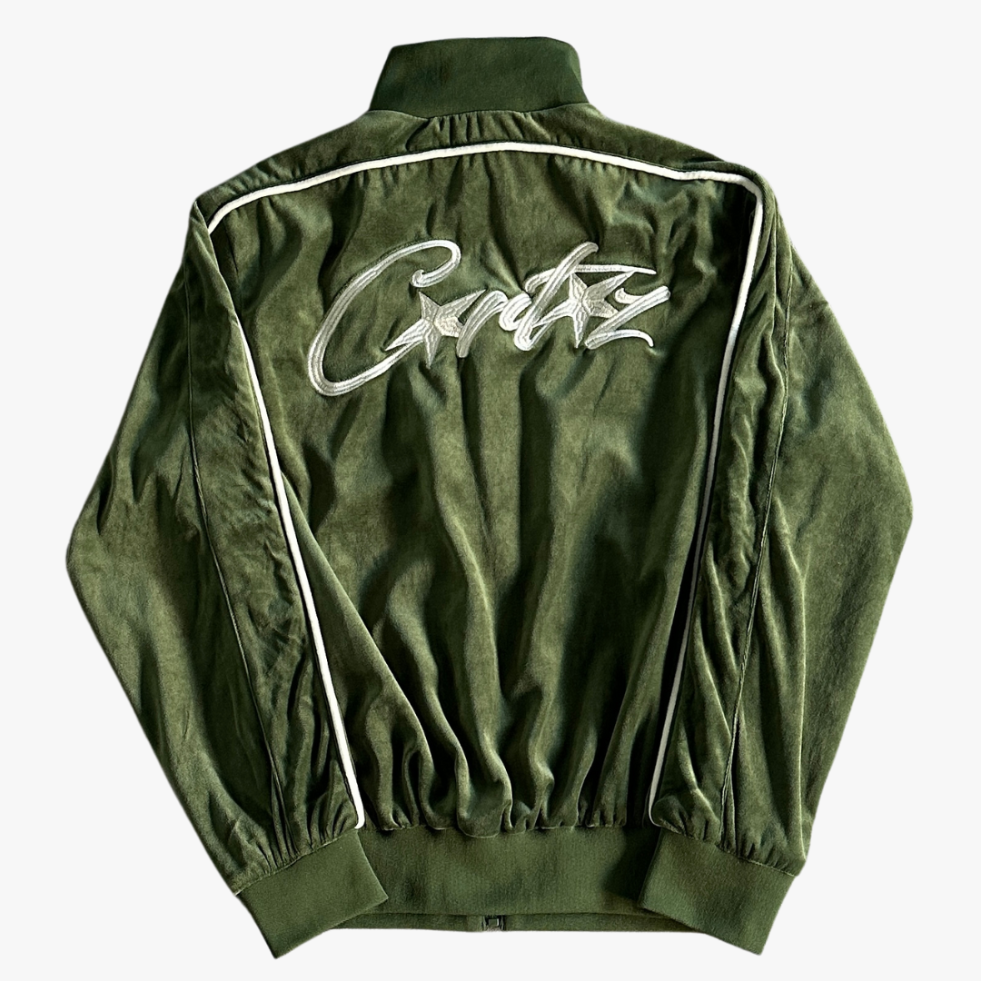 Green Velour Jacket