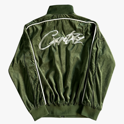 Green Velour Jacket