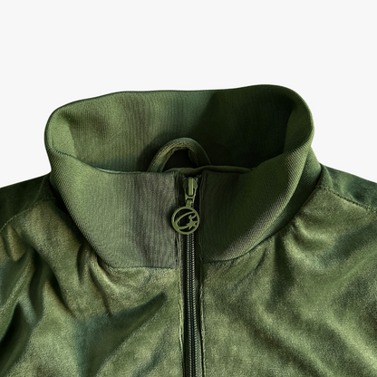 Green Velour Jacket