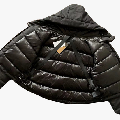 Black 700 Women's Hooded Puffer Jacket