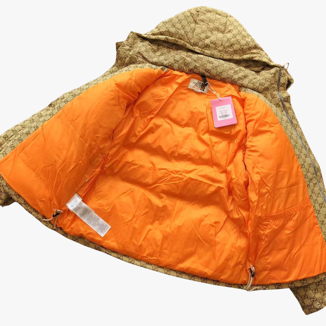 TNF x GG Khaki Puffer Jacket