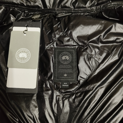 Black/ Black Label Crofton Vest Puffer Jacket