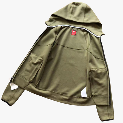 Olive Green Tech Fleece Jacket (2023)