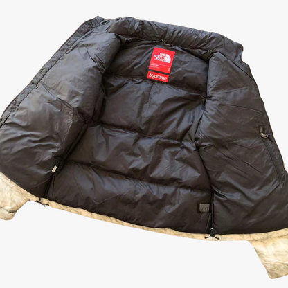 TNF x SPRM White Puffer Jacket