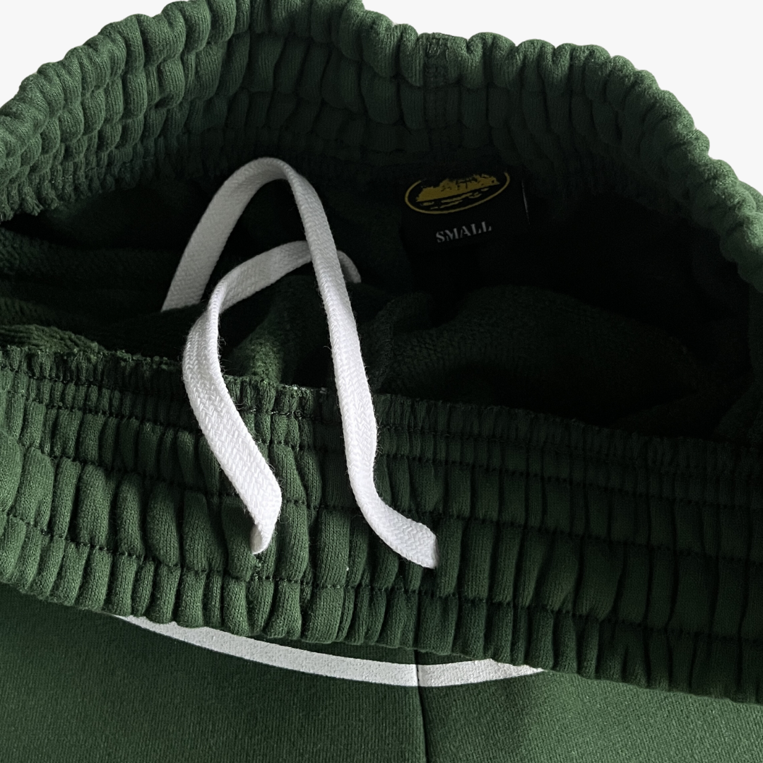 Dark Green/White Alcatraz Pants