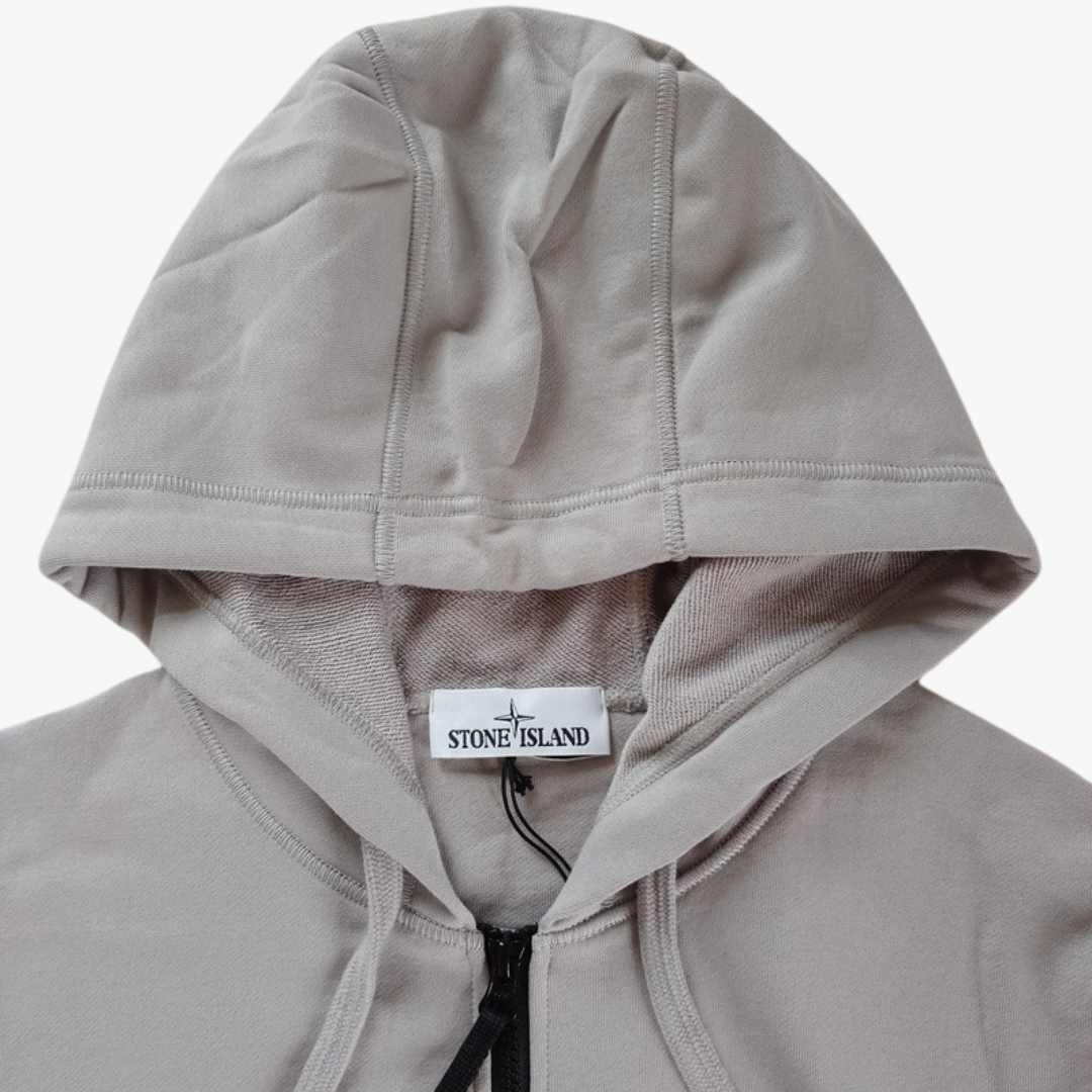 Pigeon Grey Zip Hoodie Jacket