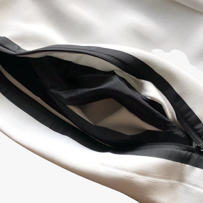 Khaki/ White Fleece Pants (2023)