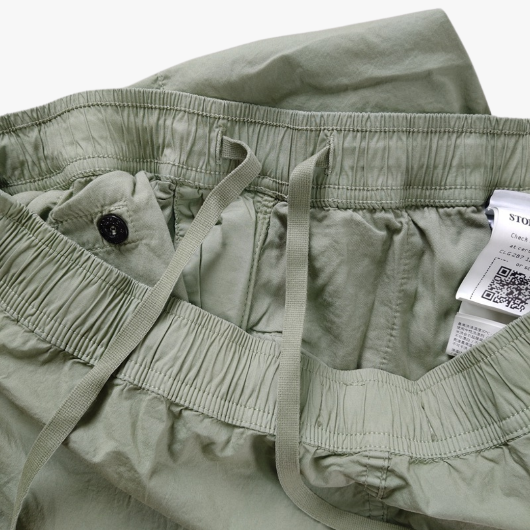 Sage Green Paracadute Cargo Pants