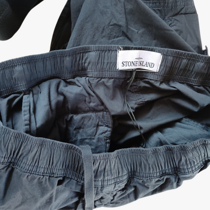Dark Blue Paracadute Cargo Pants