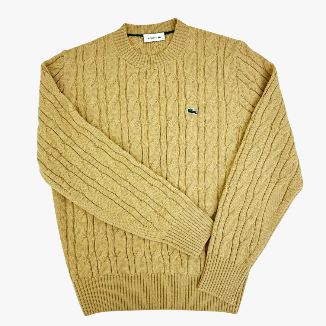 Men's Classic Twist Wool Sweater - Variety of Colors / S-XL