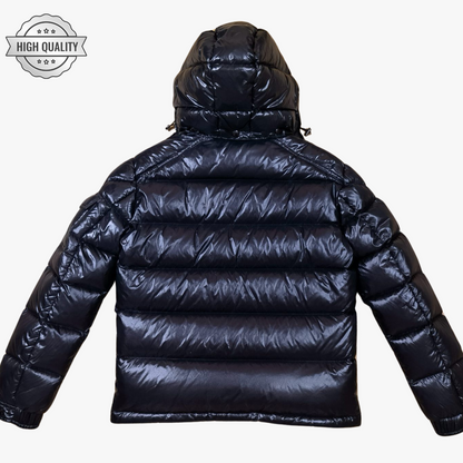 Black MAYA [High Quality] Hooded Puffer Jacket