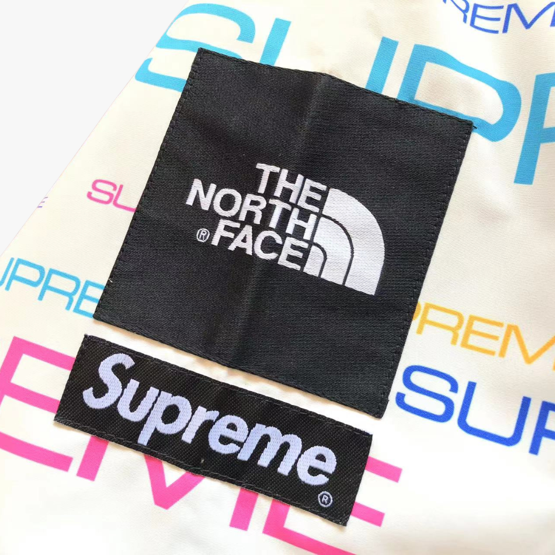White TNF x SPRM Steep Tech Jacket