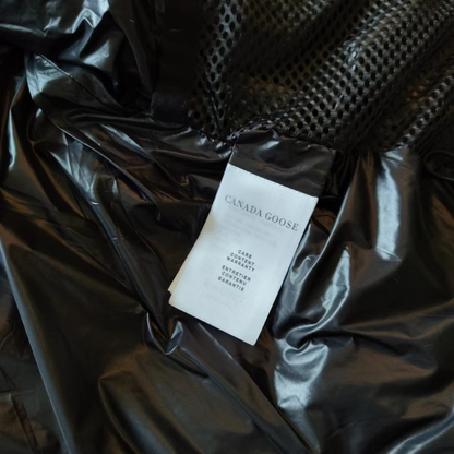 Black/ Black Label Crofton 2252M Hooded Puffer Jacket