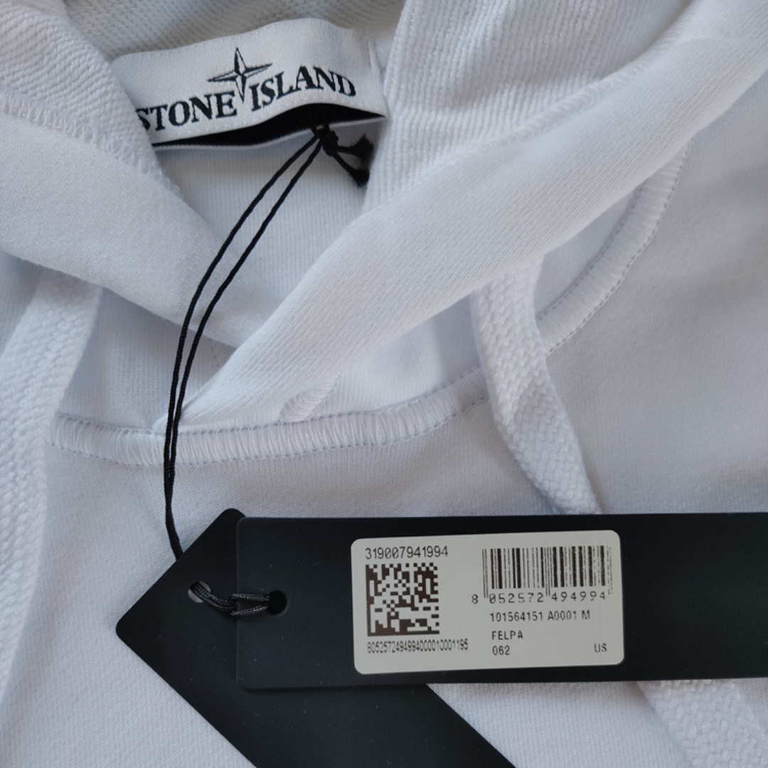 White Classic Hoodie