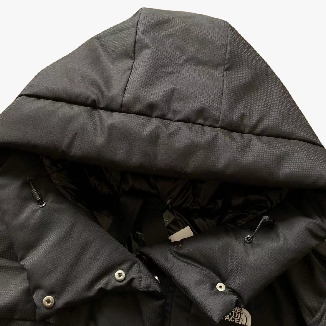 Black 700 Women's Hooded Puffer Jacket