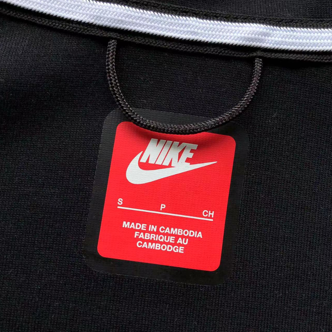 Black/ Grey Tech Fleece Jacket (2023)