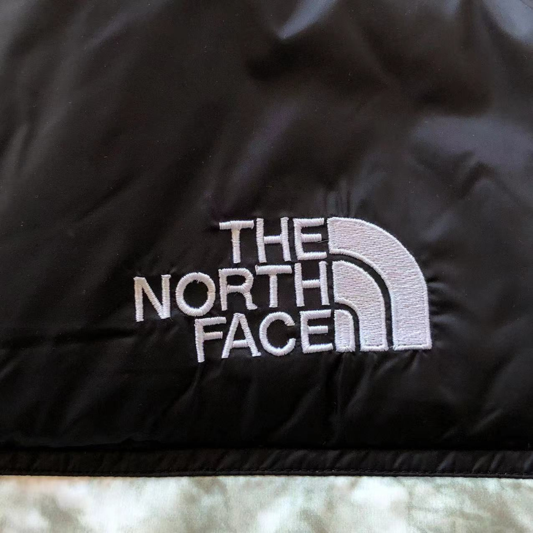 TNF x SPRM White Puffer Jacket