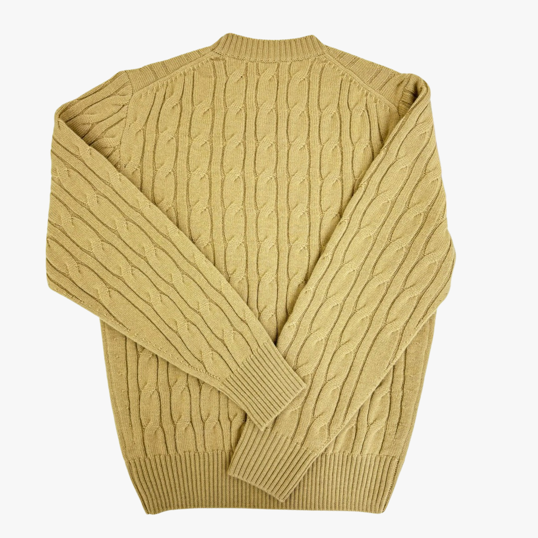 Men's Classic Twist Wool Sweater - Variety of Colors / S-XL