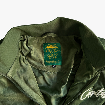 Green Velour Jacket