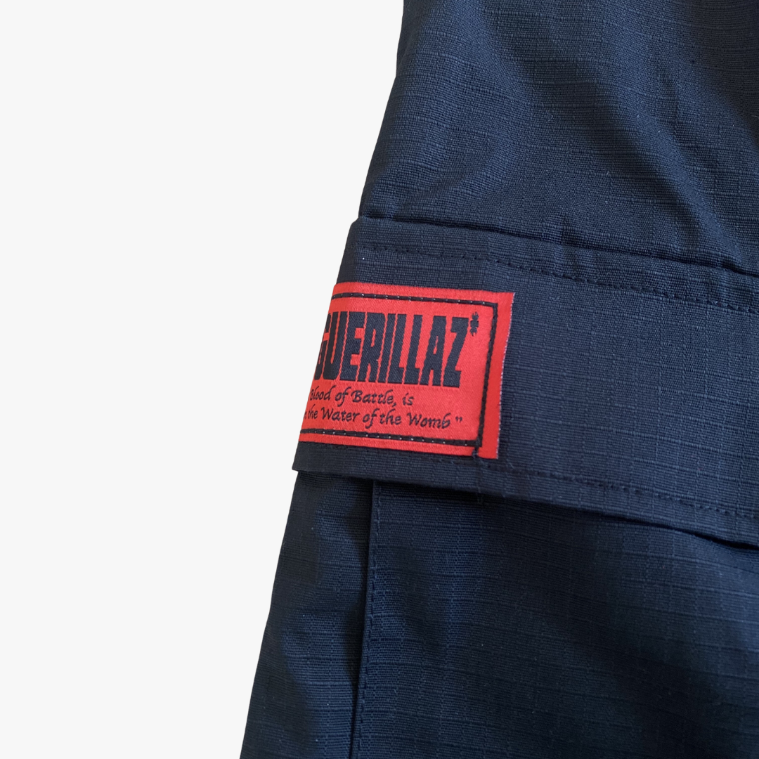 Black/Red Alcatraz Cargo Pants