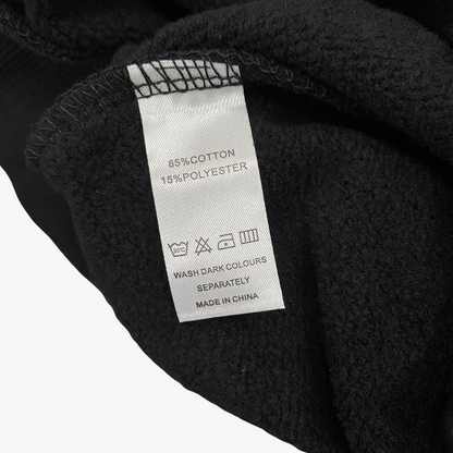 Black/Black Alcatraz Hoodie