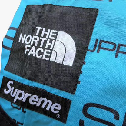 TNF x SPRM Blue Detachable Hood Puffer Jacket