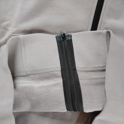 Pigeon Grey Zip Hoodie Jacket