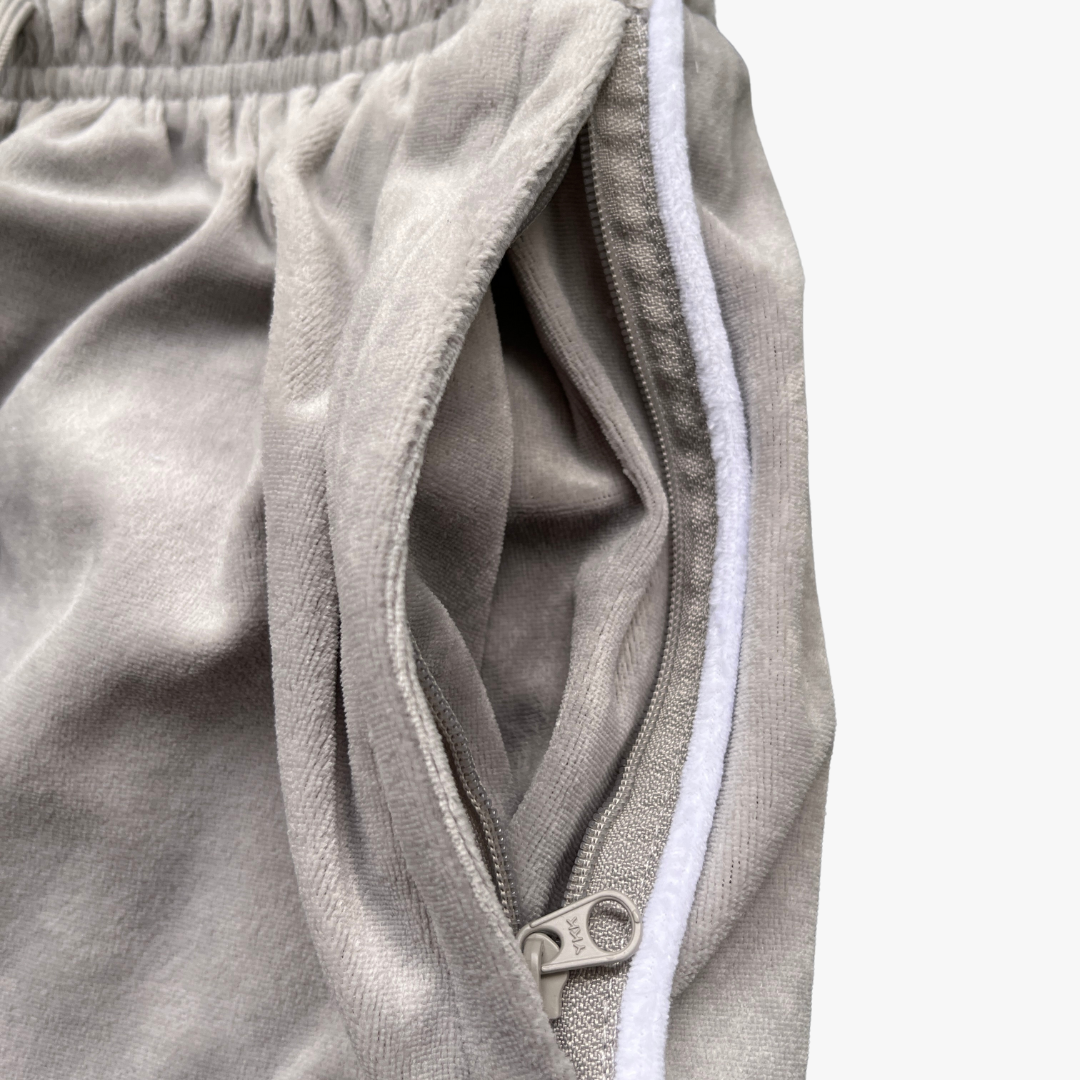 Grey Velour Pants