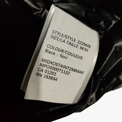 Black/ Black Label Crofton Vest Puffer Jacket