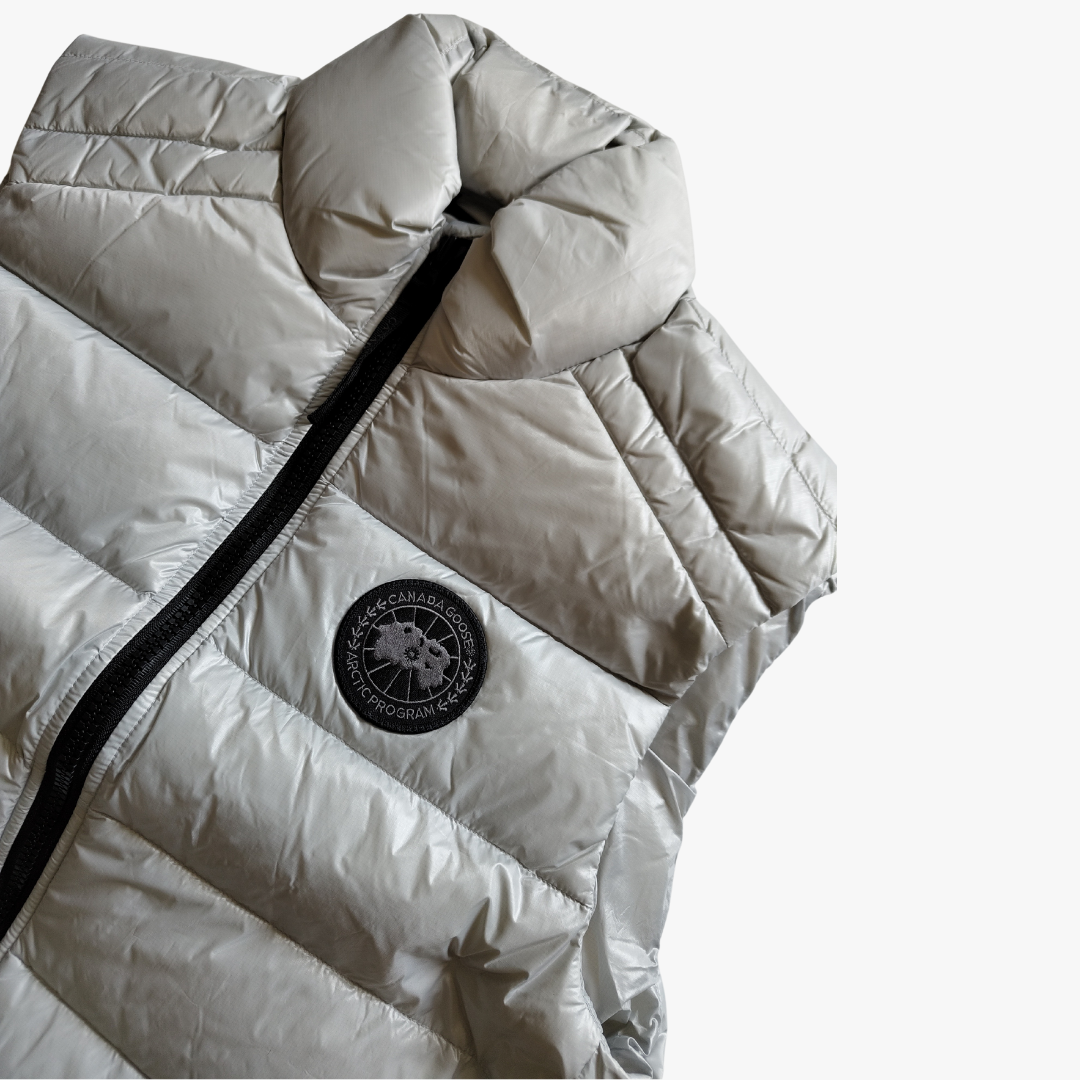 Grey/ Black Label Crofton Vest Puffer Jacket