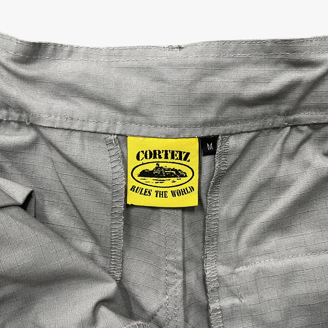 Grey/White Alcatraz Cargo Pants