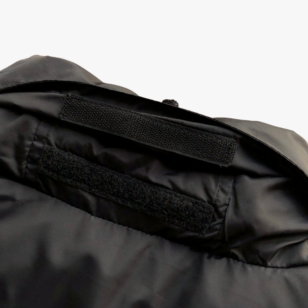Classic Black 700 Puffer Jacket With Detachable Hood