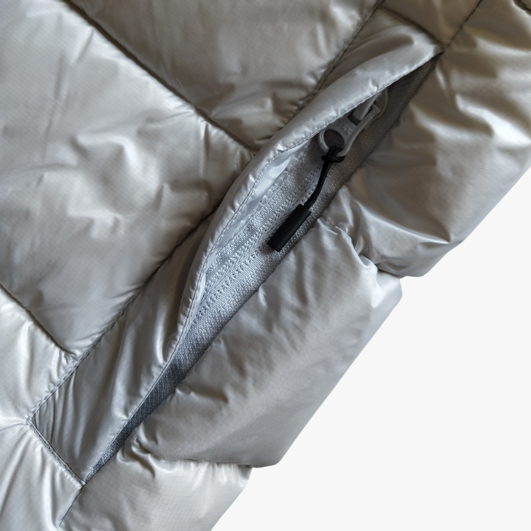 Grey/ Black Label Crofton Vest Puffer Jacket