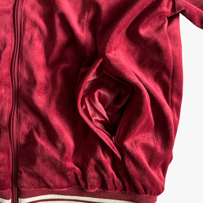 Red Velour AMG Jacket