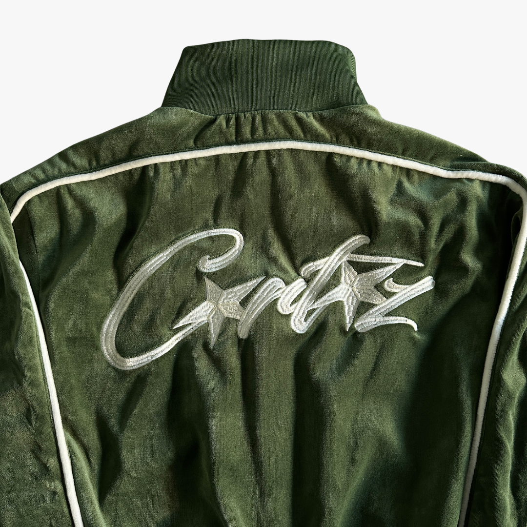 Green Velour Jacket