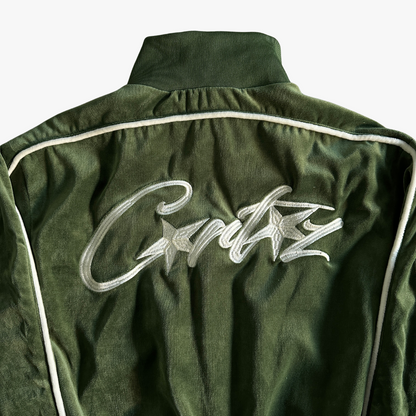 Green Velour Jacket