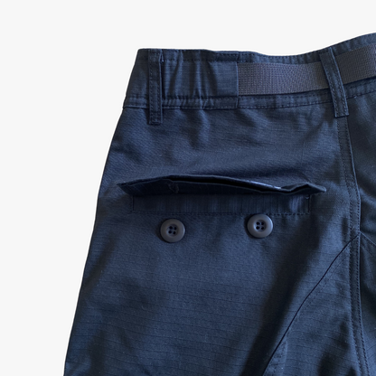 Black/Red Alcatraz Cargo Pants