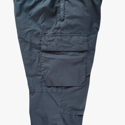 Dark Blue Paracadute Cargo Pants