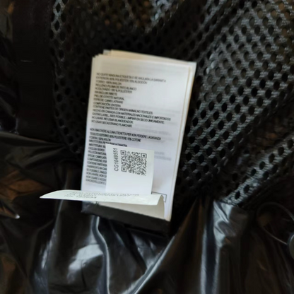 Black/ Black Label Crofton 2252M Hooded Puffer Jacket