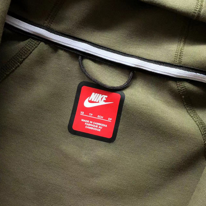 Olive Green Tech Fleece Jacket (2023)