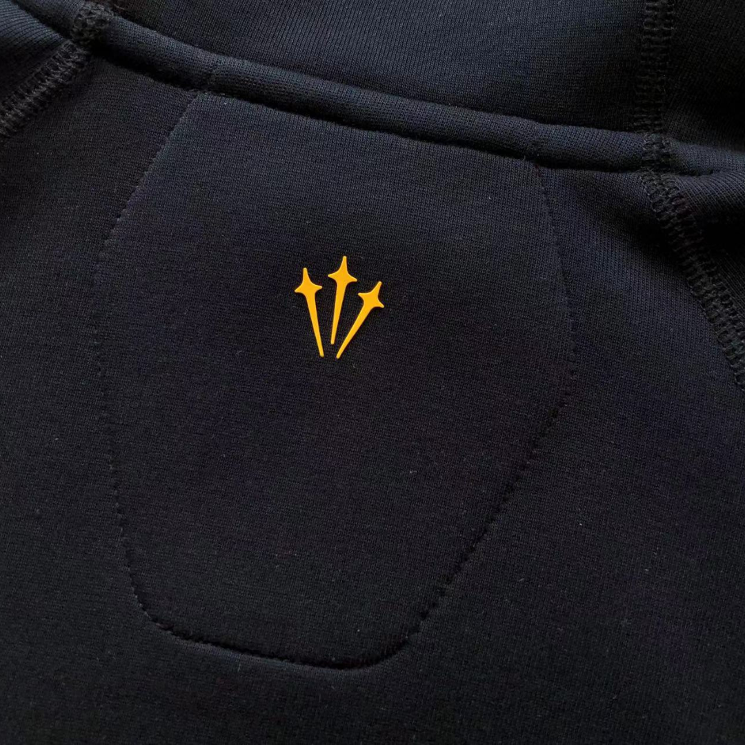 Black/ Yellow Nocta Tech Fleece Jacket (2023)