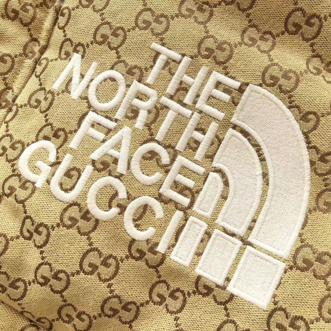 TNF x GG Khaki Puffer Jacket