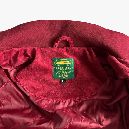 Red Velour AMG Jacket