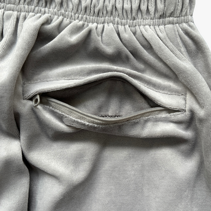 Grey Velour Pants
