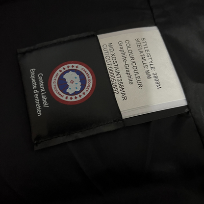 Black/ Red Label Wyndham Hooded Puffer Jacket