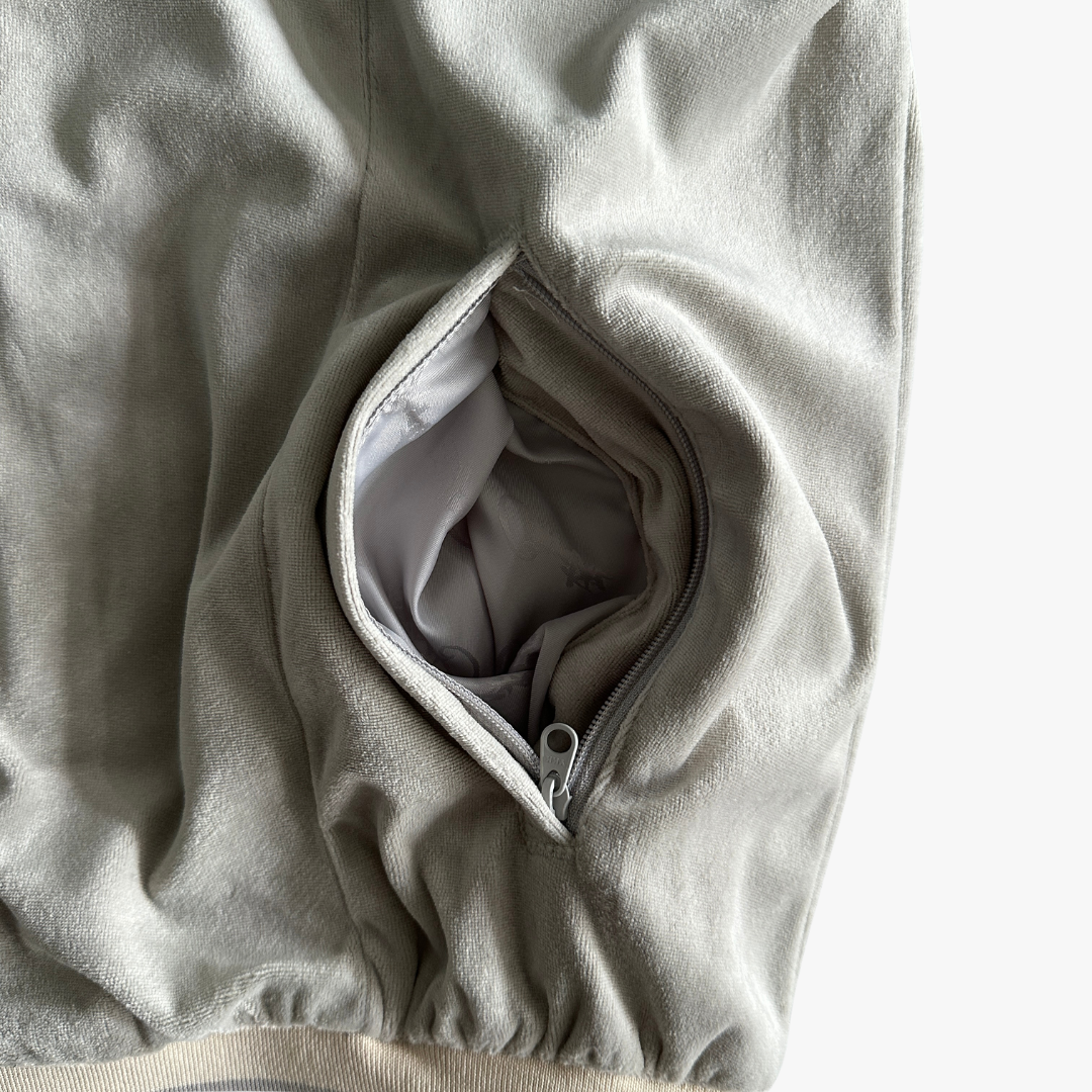 Grey Velour AMG Jacket